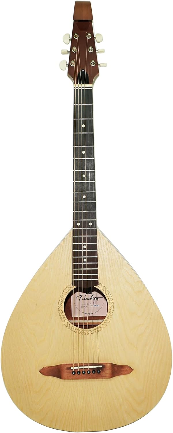 New Ukrainian 6 Six Strings Acoustic Guitar Traditional Lute Folk Kobza, Natural Wood Amazing Beautiful Sound Folk Music made in Ukraine Lute Guitar Vihuela