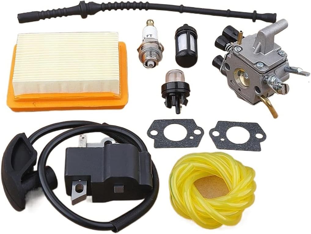 Patio, Lawn & Garden Carburetor Ignition Coil Air Filter for FS120 FS200 FS250 FS300 FS350 Trimmer Brush Cutter 4134 120 0603, 4134 400 1301 Outdoor Powertool Parts & Accessories