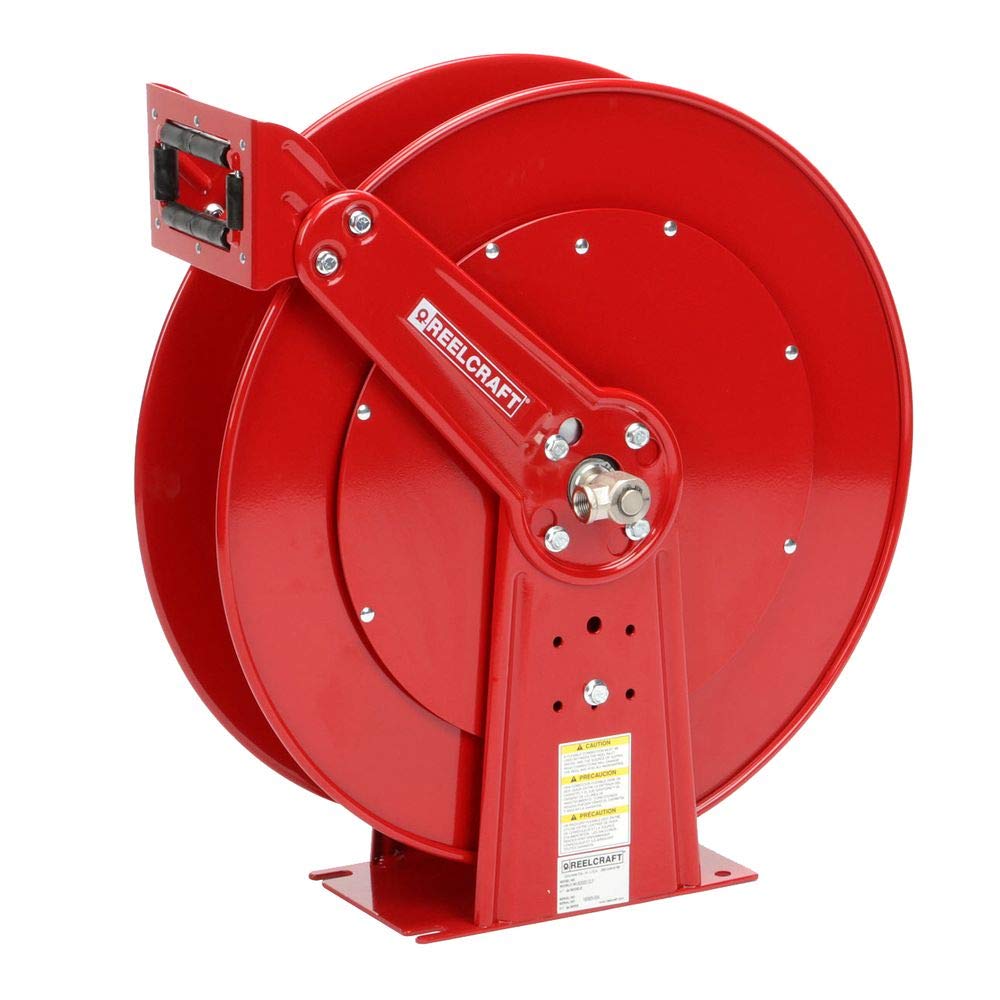 Reelcraft FD84000 OLP Spring Retractable Fuel Hose Reel, 50' Fuel Hose Not Included