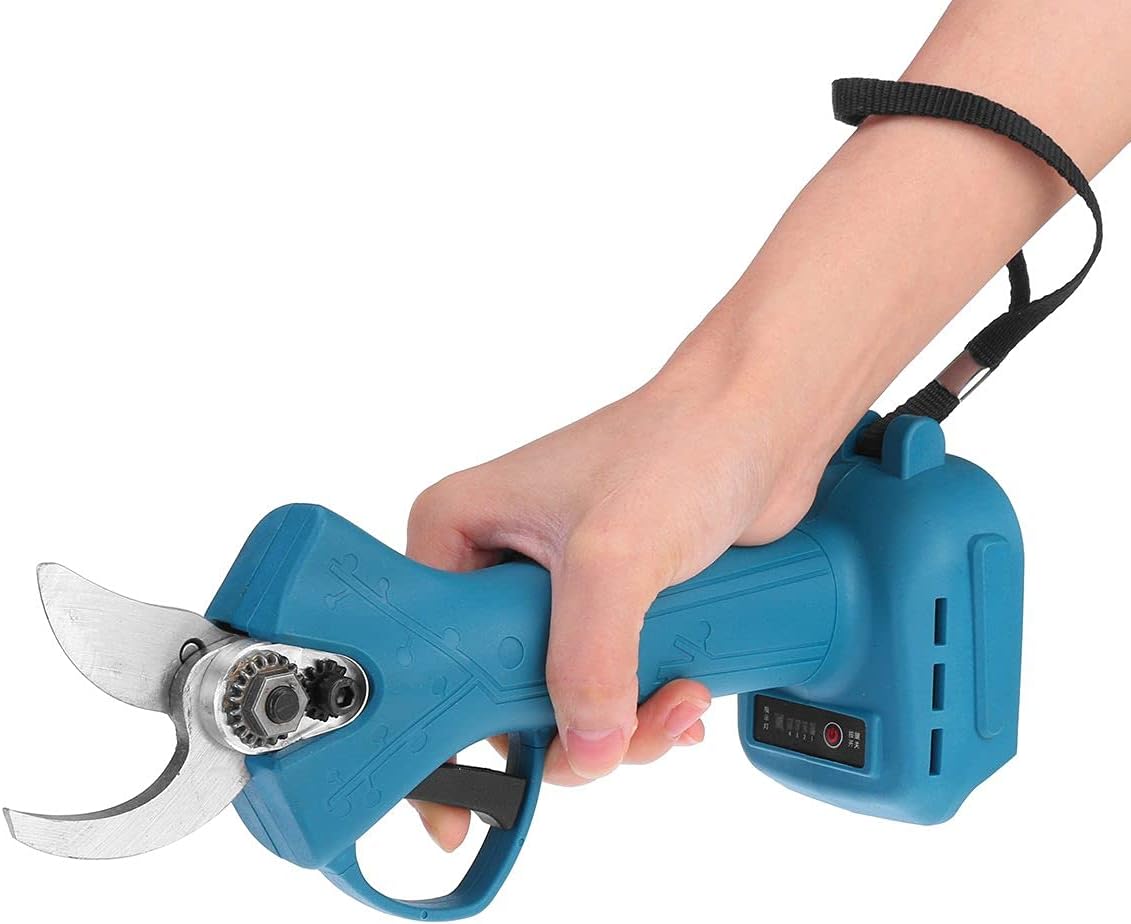 30Mm 600W Cordless Electric Pruner Pruning Shear Efficient Fruit Tree Bonsai Branches Cutter Landscaping for 18V Battery