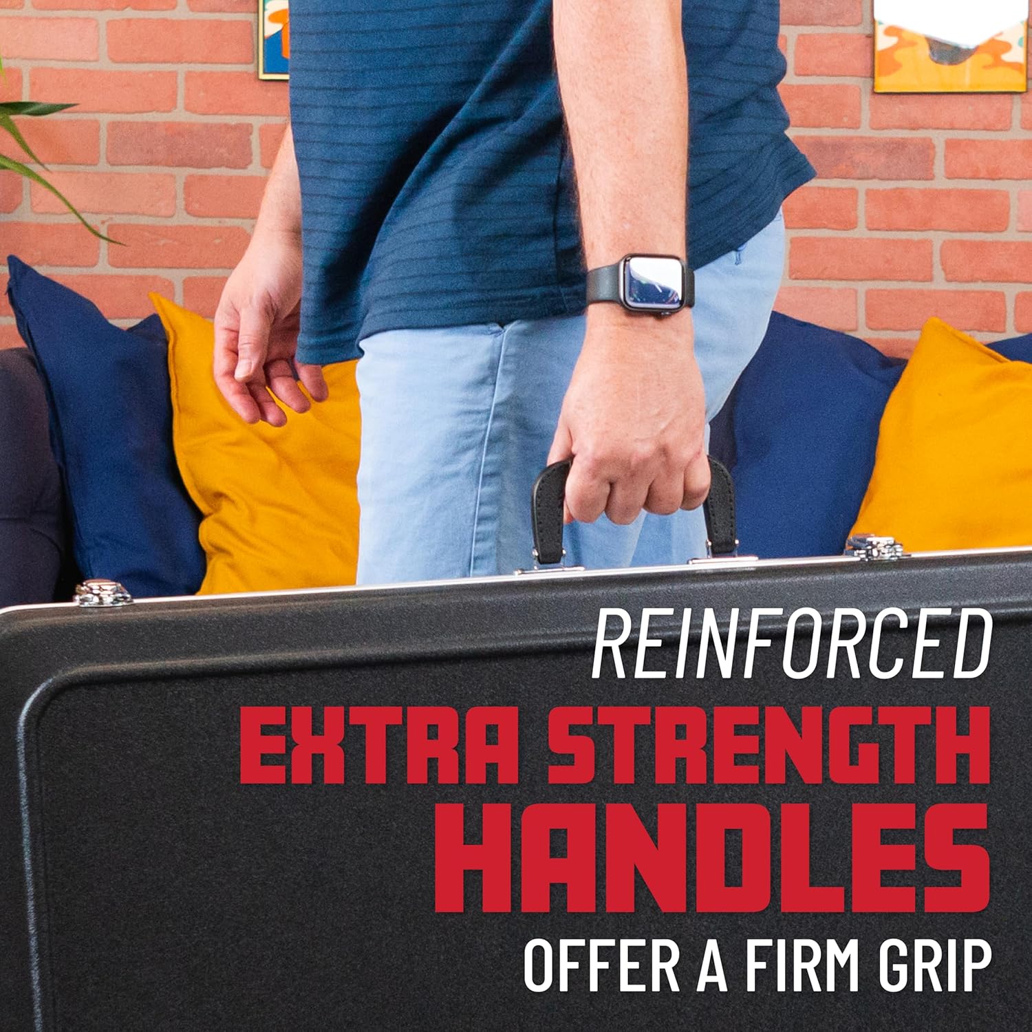 Gator Deluxe Legacy Series Lightweight Deluxe ABS Molded Case for Standard Strat or Tele Style Guitars (GC-ELECTRIC-A)