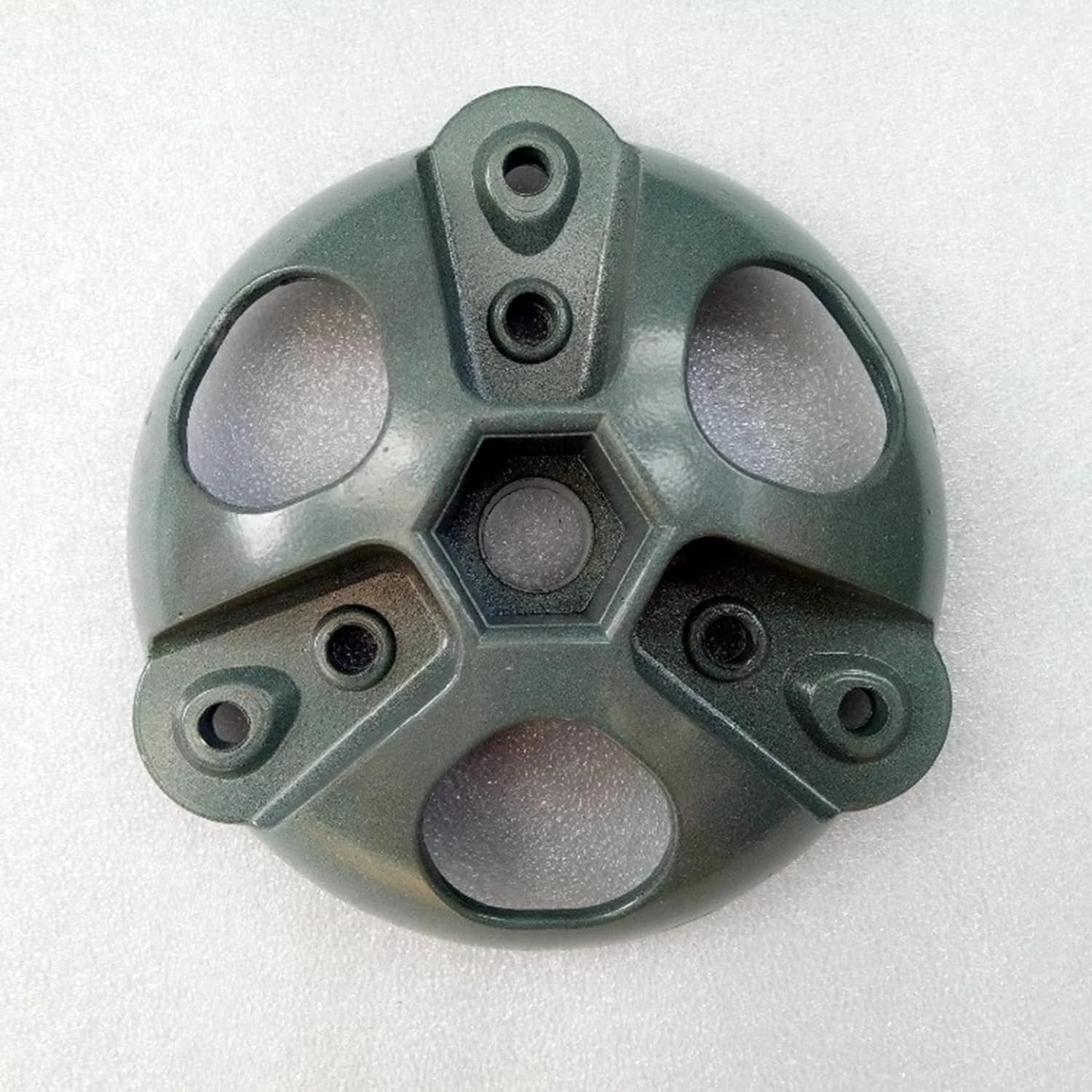 CAJUCA 3 Blades Wind Turbine Hub Fittings Diameter 135Mm for DIY Wind Turbine Generator Horizontal Turbine Hub