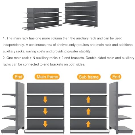 5-Tier Snack Display Rack with 30 Hooks - Perfect Retail Shelf for Supermarkets, Convenience Stores, Gas Stations, and Food Stands - Maximize Product Visibility and Sales