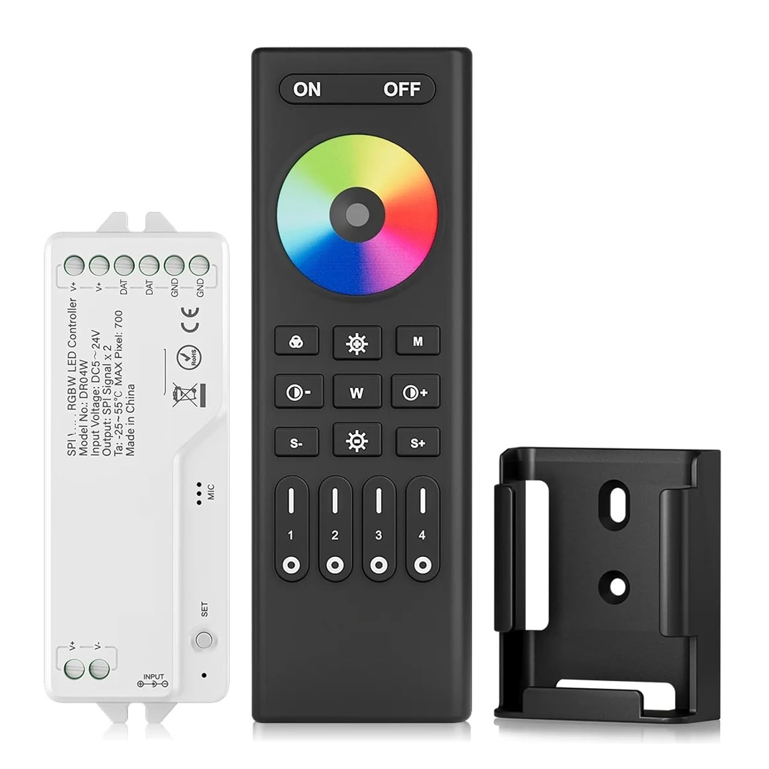 LED Controller SPI RGBWIC SK6812 RGBW WS2814 COB 784 896 Addressable 700 IC DC5V-24V(RGBW IC Control Kit)