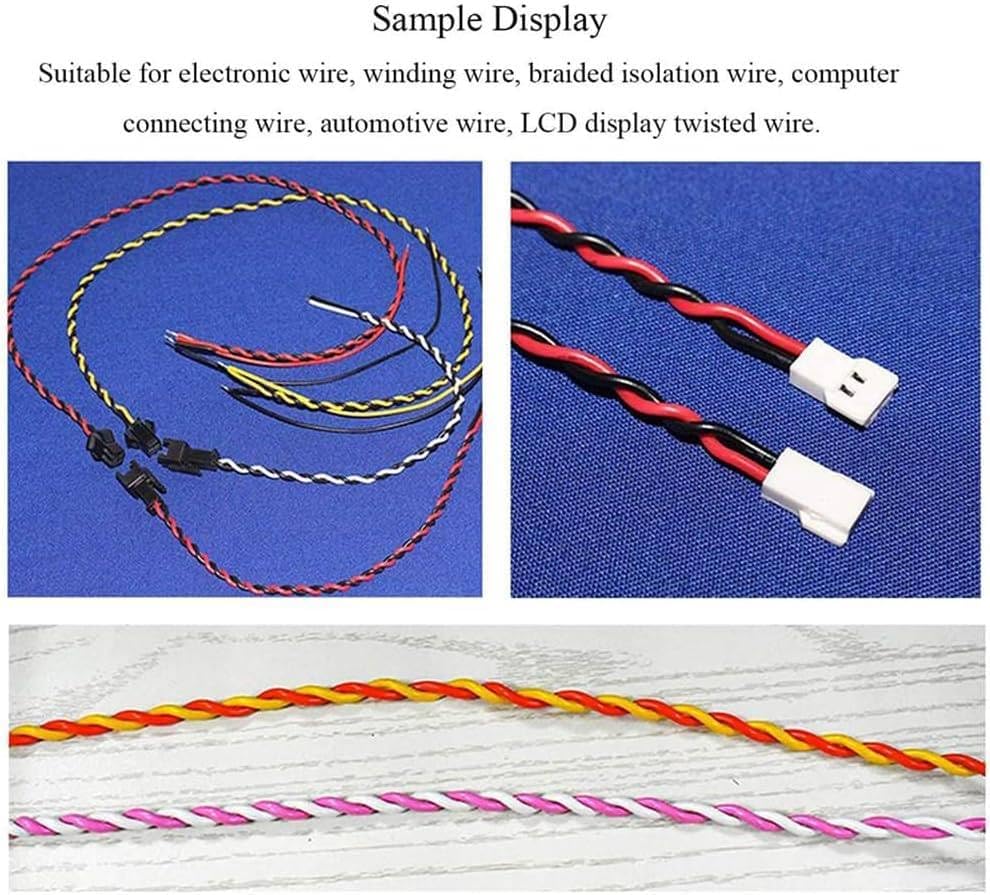 High Speed Twist Tie,Cable Tying,15W Automatic Single Station Twister,200-5500 RPM Adjustable Speed,Microcomputer CNC Control, Electrical Maintenance/Production,Wire Bundling/Interface Winding