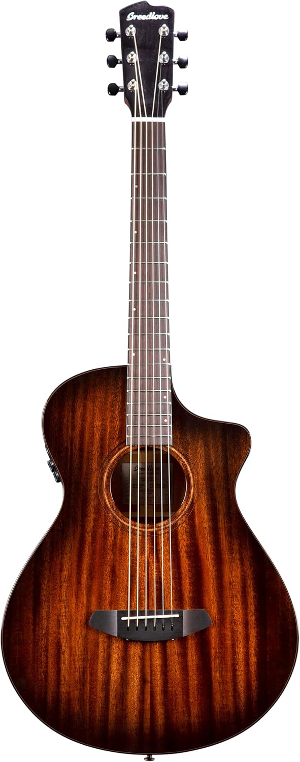 Breedlove Organic Wildwood Pro Parlor Concertina CE Acoustic-Electric Guitar - Suede