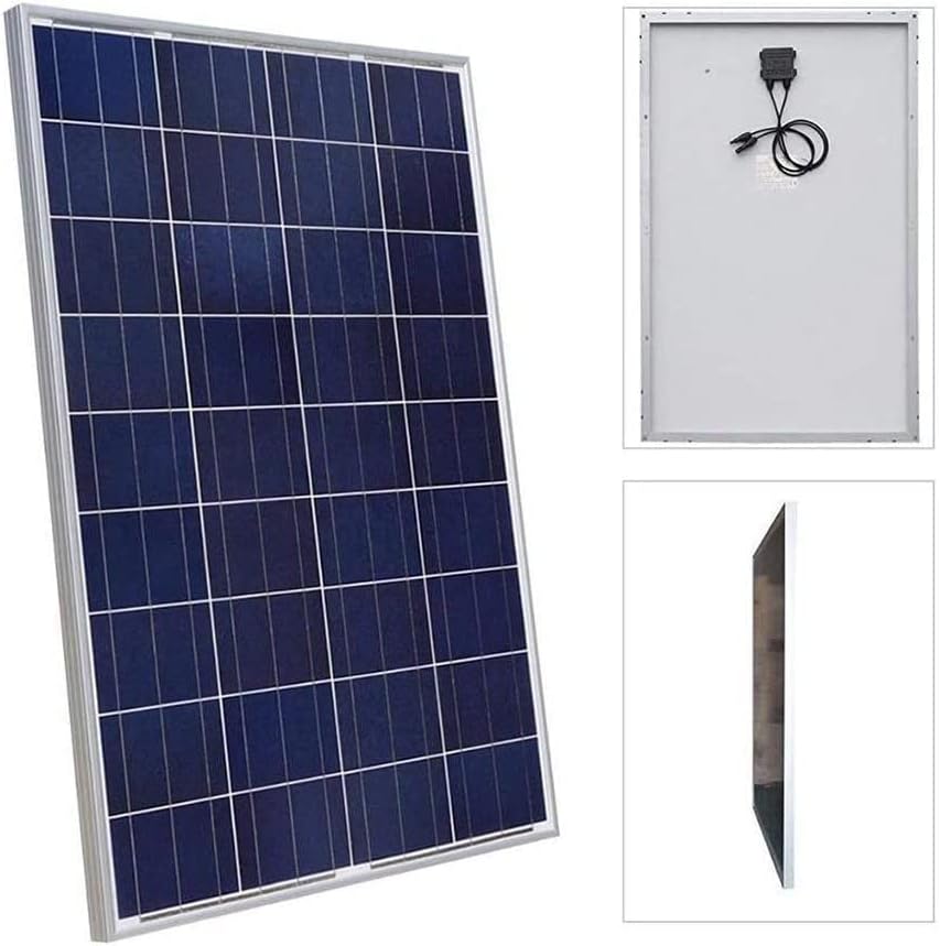 800W 12V 24V Solar Panel Wind Turbine Kit: 400W Wind Turbine Generator + 4 pcs 100W Poly Solar Panel+ Accessories Home Cabin RV Off Grid System