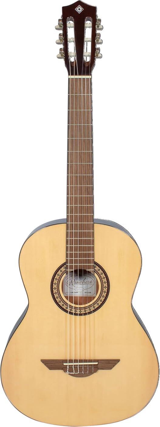 H. Jimenez 6 String Acoustic Guitar, Right, Tan (LGR100N)