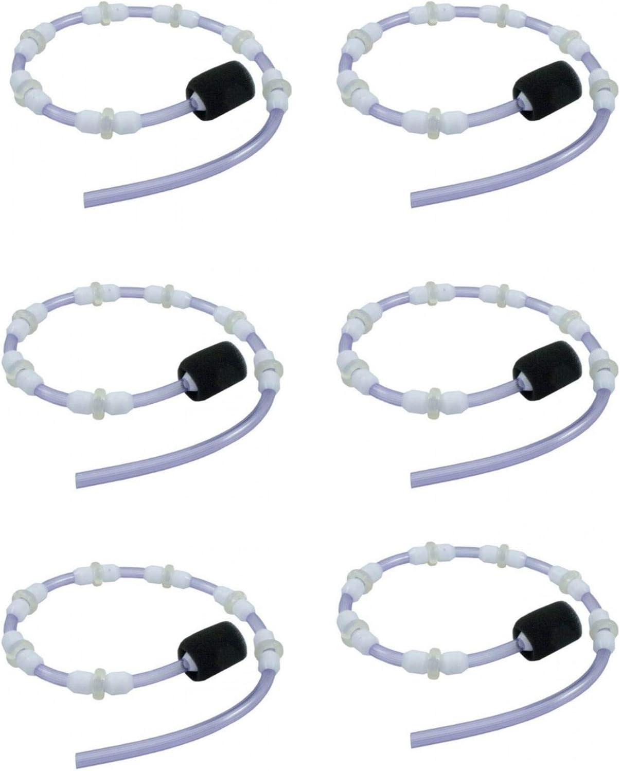 Pentair 4 Wheel Letro Legend Swimming Pool Cleaner Sweep Hose Assembly (6 Pack)