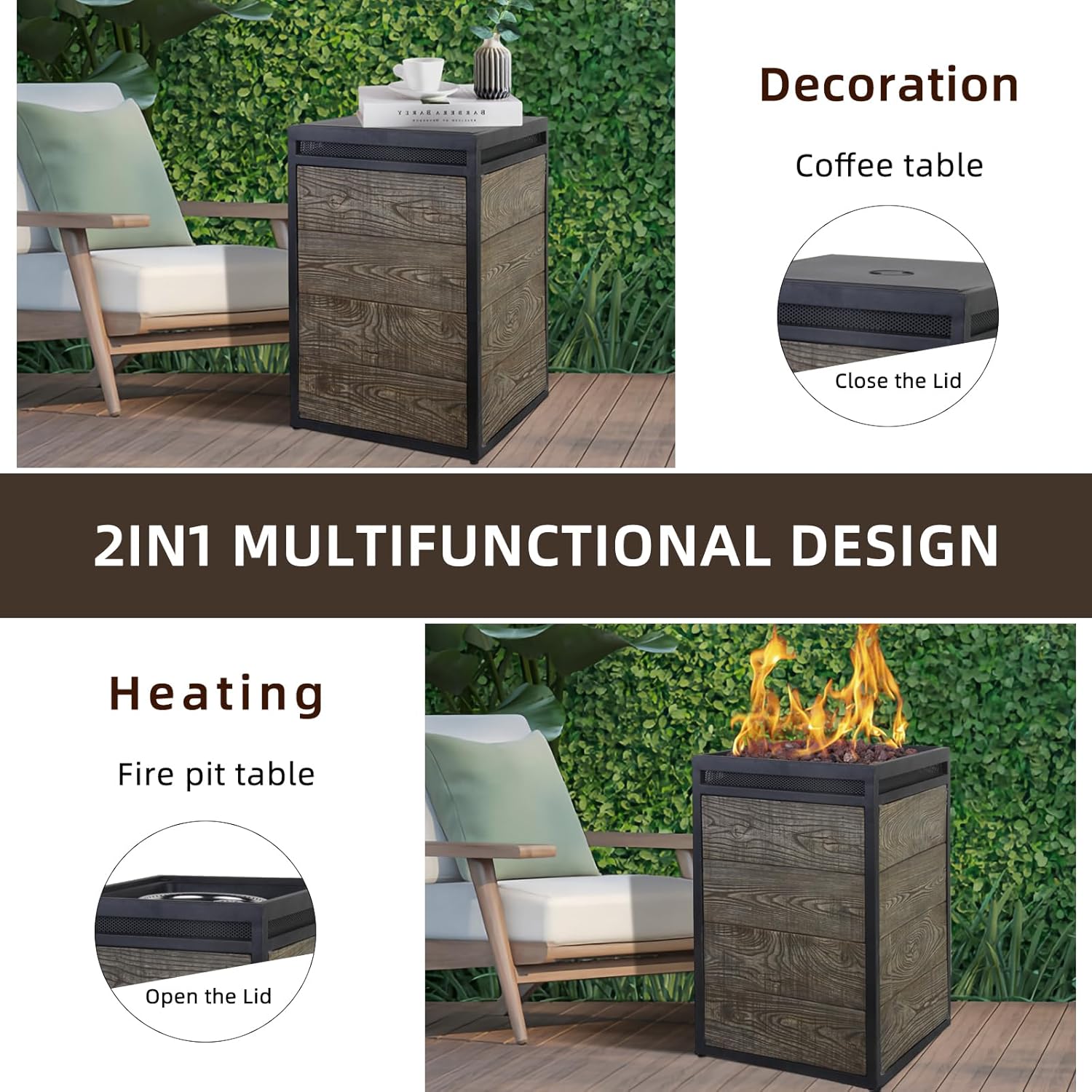 Afterglow Terrafab Grey Panels with Steel Frame 16