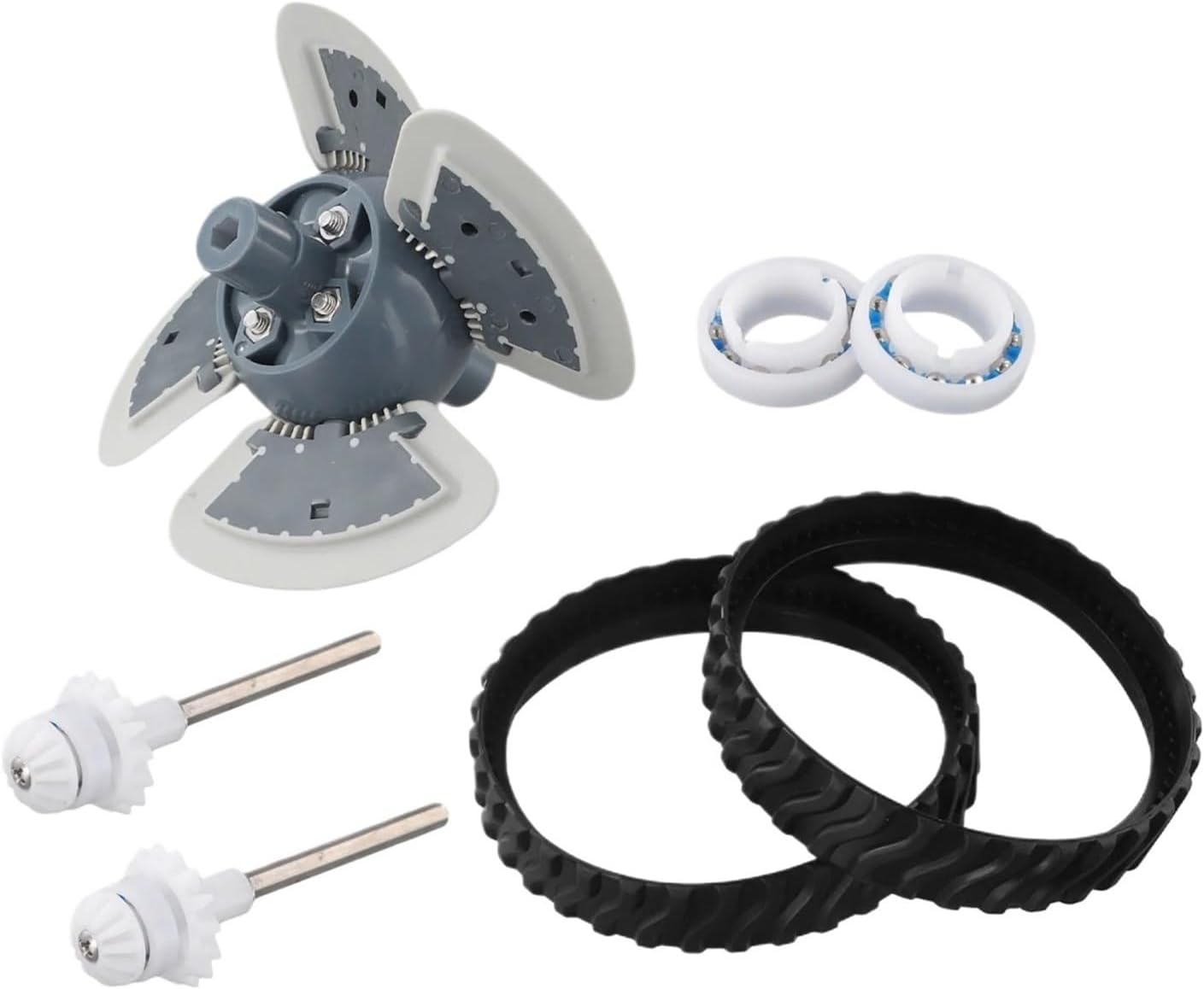 Compatible for Zodiac Pool Cleaner Tune Up Kit for MX8/MX6 R0524900 Engine R0526100 Track R0525100 Drive Shaft R0527000 Engine Hub Bearing