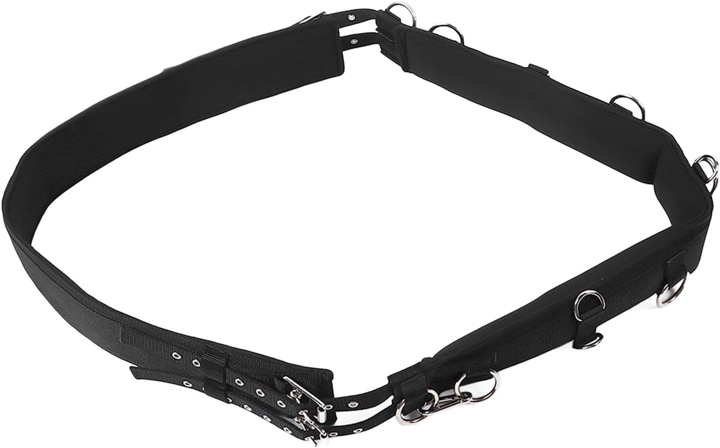 AYNEFY Horse Accessories Other Horse Supplies, Training Gear 180cm to 215cm Adjustment Equestrian Belt with Buckle Design Equestrian Surcingle Buckle Belt for Horse Riding Horse