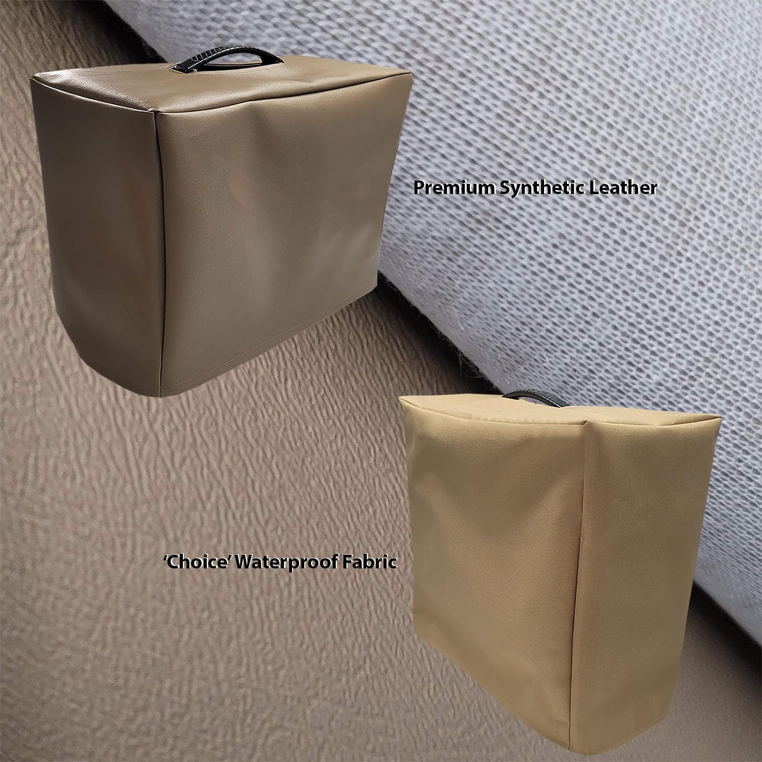 DCFY! Premium Protective Amp Cover for Eden D D810XT-Cab Amp - Ultimate Amp Protection! | Select color, fabric type (incl. waterproof) & padded options. Made in the U.S.A.