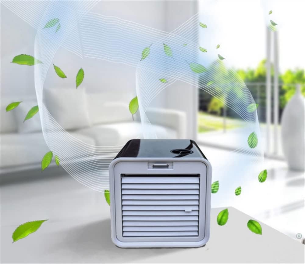 Mini Air Conditioner, Personal Air Cooler Fan, Portable Air Conditioner Fan, Table Air Conditioner Fan for Home, Bedroom Room, Office, Dorm, Car, Camping
