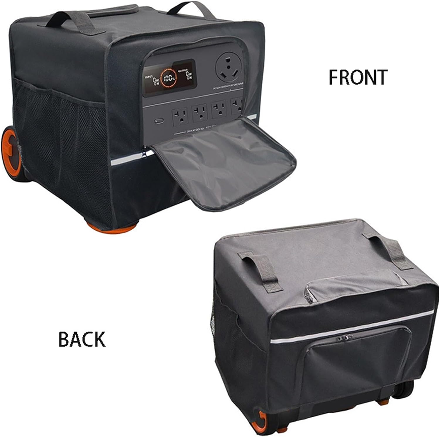 Generator Cover Generator Shed Enclosure, Waterproof 600D Universal 3500-4500 Watt Outdoor Generator Storage Box