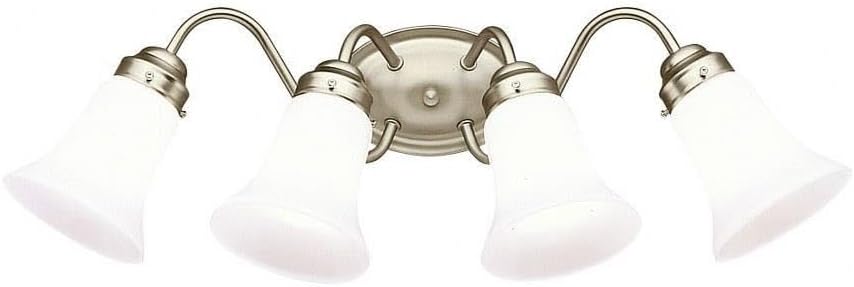Kichler 6124NI Bath 4-Light, Brushed Nickel
