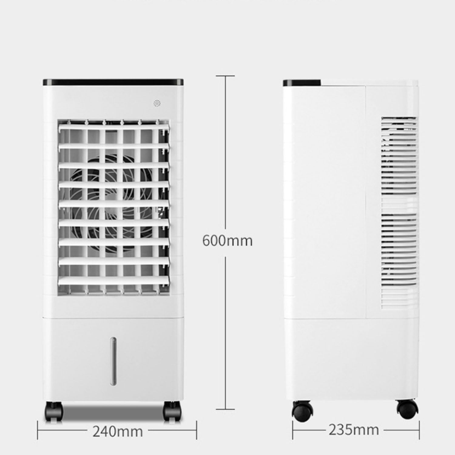 Portable Air Conditioners 3-IN-1 Evaporative Air Cooler with Remote 9LTank 4 Ice Packs 3 Speeds 15H Timer for Smart Auto-off Portable AC Oscillation Swamp Cooler for Bedroom Home Office