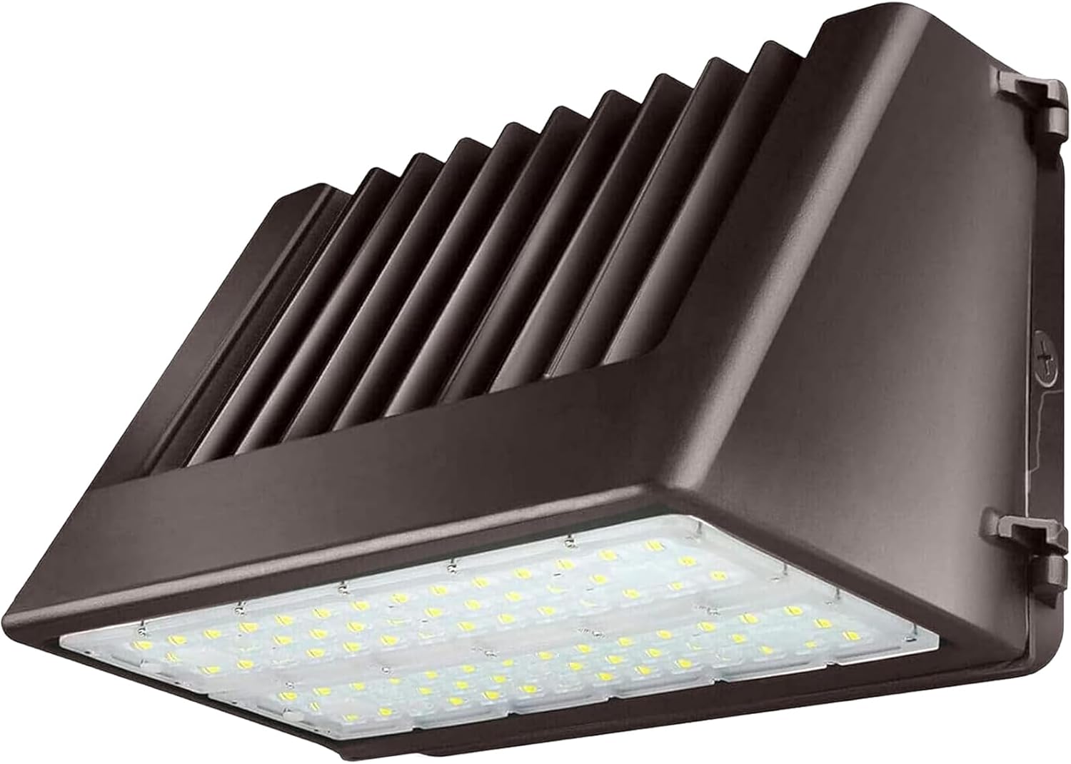 80W LED Full Cut-Off Wall Pack Light with Dusk to Dawn Photocell, 11200LM 5000K Outdoor Security Flood Lighting (Equiv. 350W MH/HPS), Commercial LED Wall Light, IP65 Waterproof, DLC/UL Listed