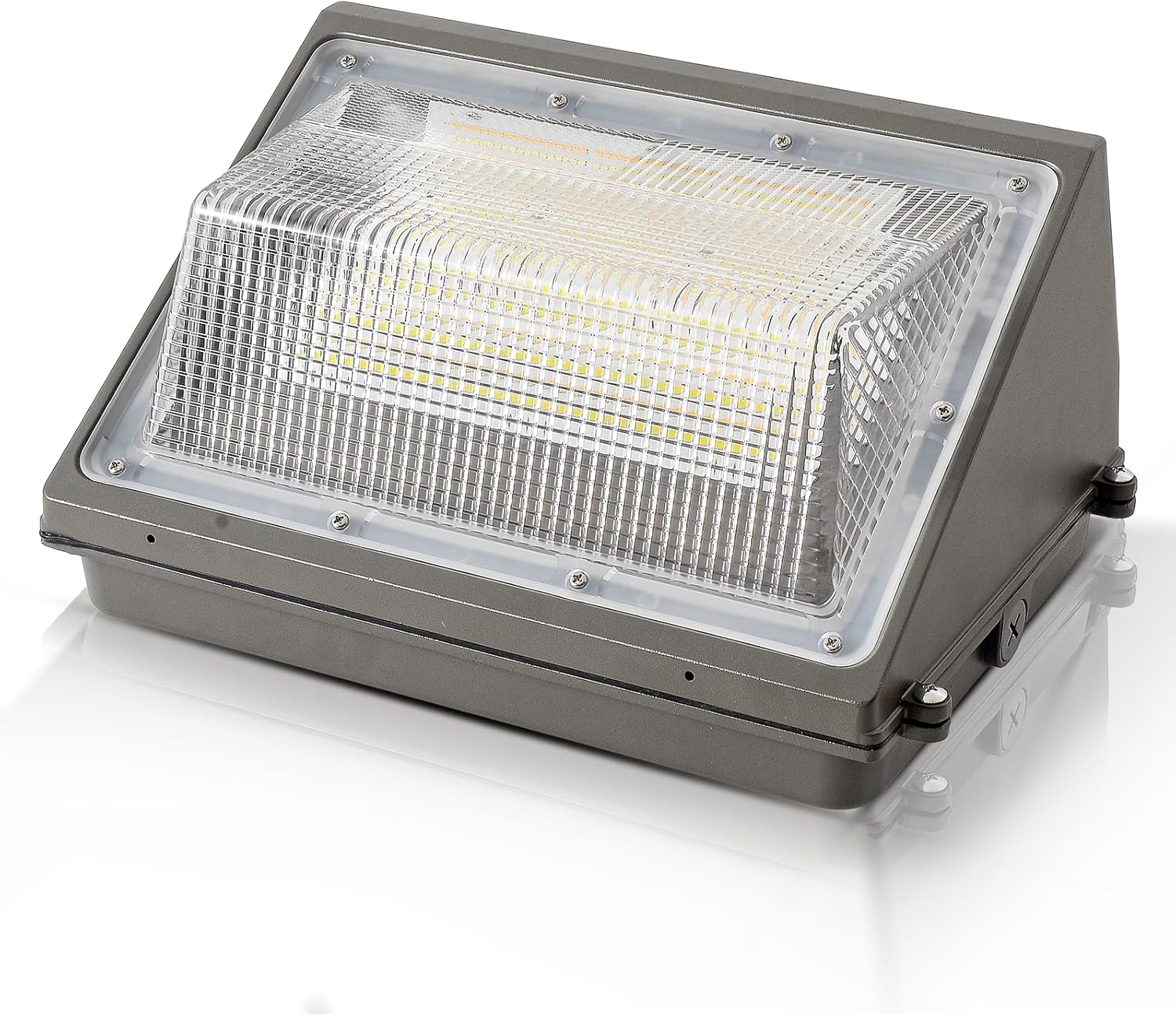 LED Wall Pack Light, 60W/80W/100W/120W Selectable & 3CCT Tunable, Outdoor Wall Pack Flood Light with Photocell, IP65 Commercial Security Area Lighting for Warehouse Factory, ETL/DLC Listed (1)