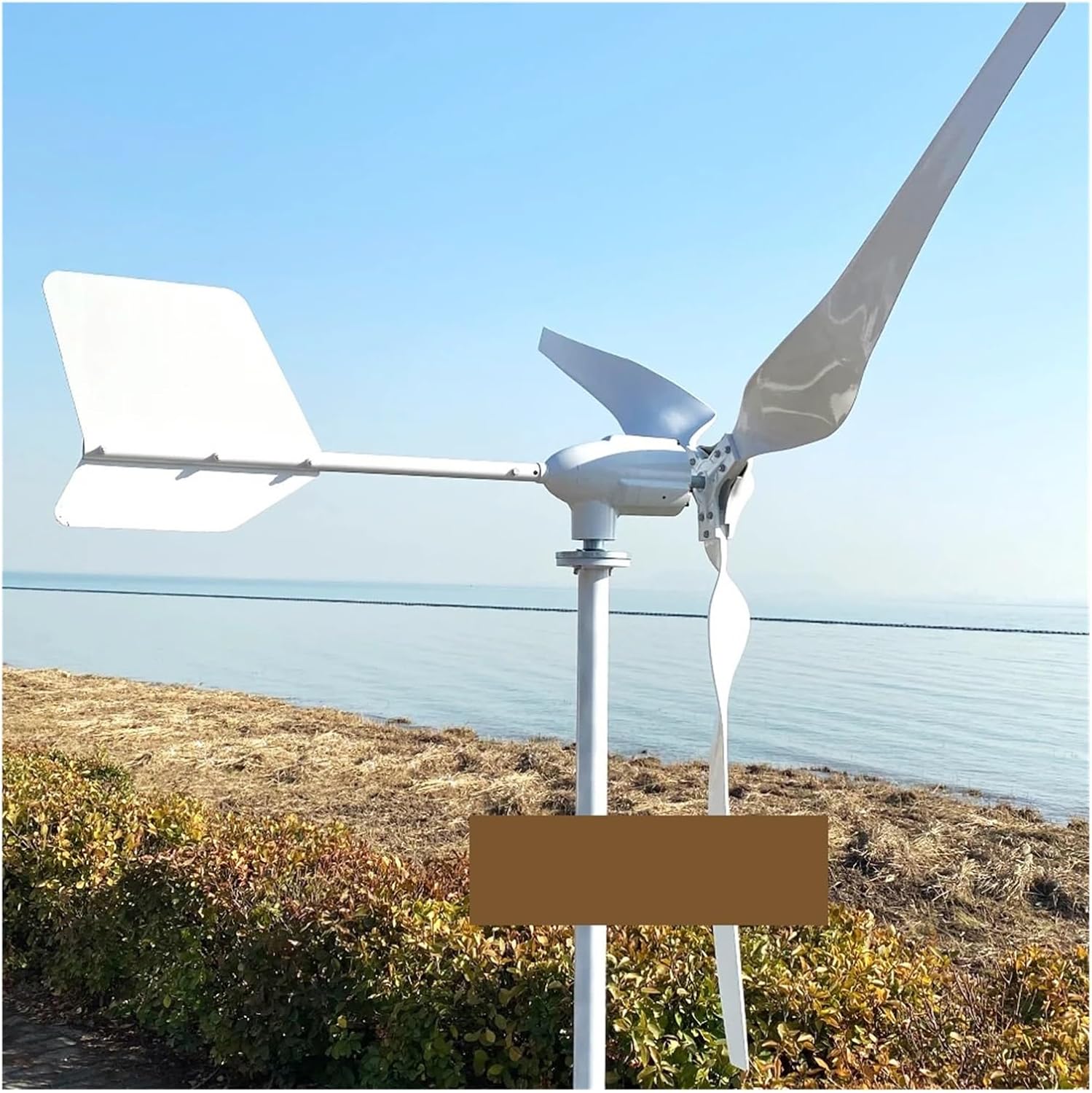 Wind Turbines, 10KW 12V 24V 48V 96V Home Wind Power Turbine Nerator for Farm 10000W Horizontal Windmill Electric Alternator(24V)