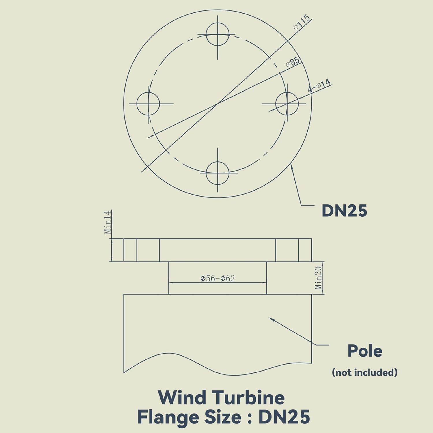 CHRISK 3000W Vertical Wind Turbine 12V 24V 48V 220V, Windmill Portable Permanent Maglev Generator High Efficiency Windmill with Hybrid Controller