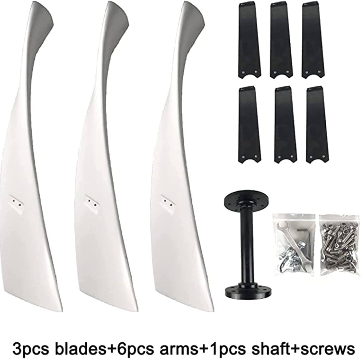 Vertical Axiss Wind Turbine Generator,Magnetic Levitation Windmill Energy Generator,3 Blades Wind Turbine,High Power Output,for Home Ship,4000W-48V