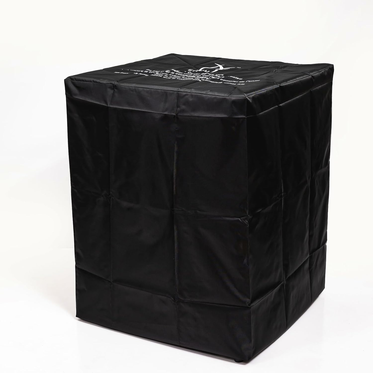 Penau Outdoor Wicker Fire Pit Column with Adjustable Flame and Glass Wind Guard, 40000 BTU Patio Heating, Includes Rain Cover and Decorative Glass Rocks