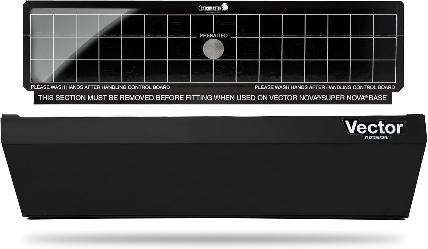 Catchmaster Vector Optima Black, UV Light Fly Traps for Home, Gnat Traps for House Indoor, Shatterproof Bulbs, UV Lamp Insect Killer, Bug Catcher for Kitchen, Garage, & Warehouse