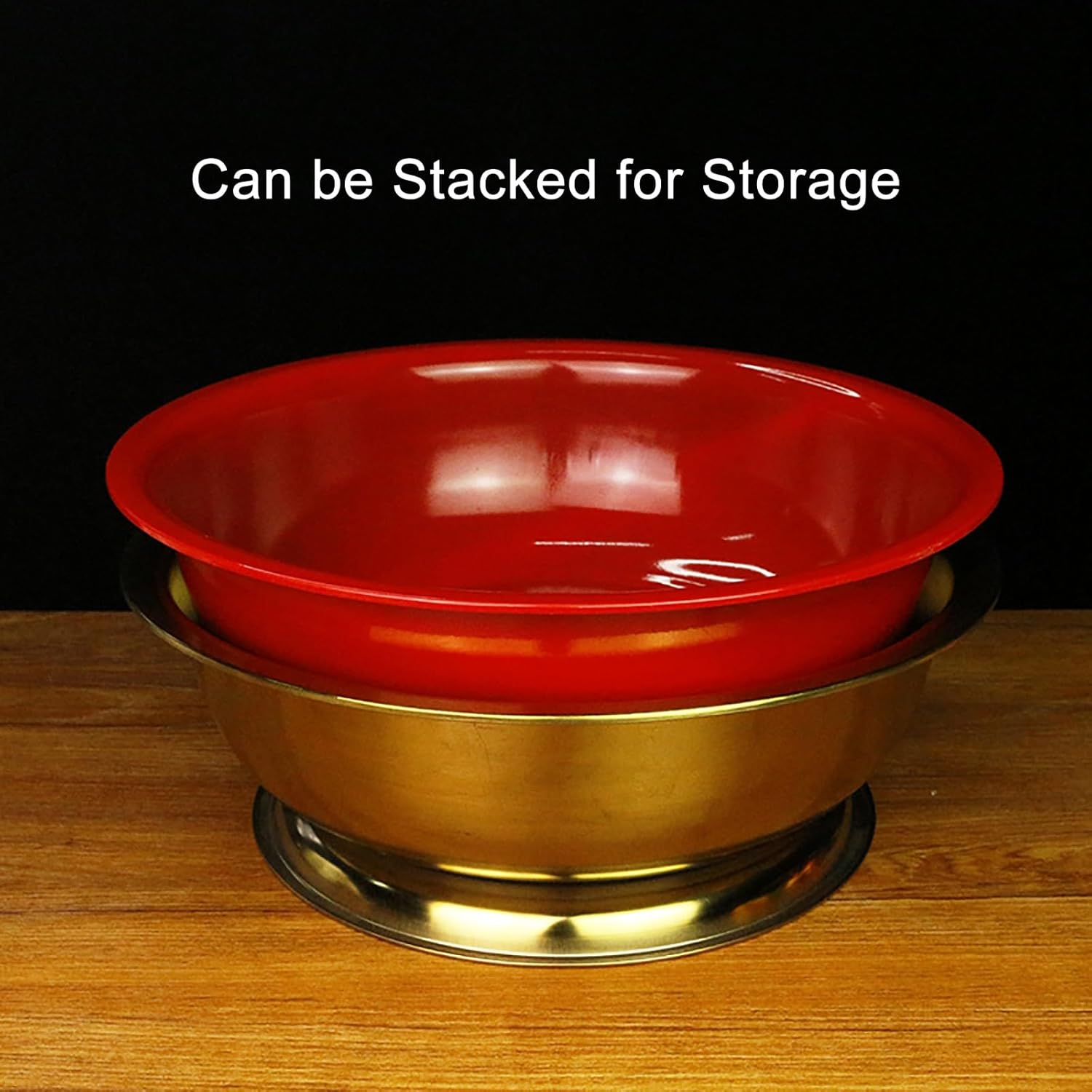 Portable Fire Pit, Incinerator, Outdoor Fire Pits, with Handle and Vibrant Color, Suitable for Burning Personal Letters, Invoices, Etc(Red)