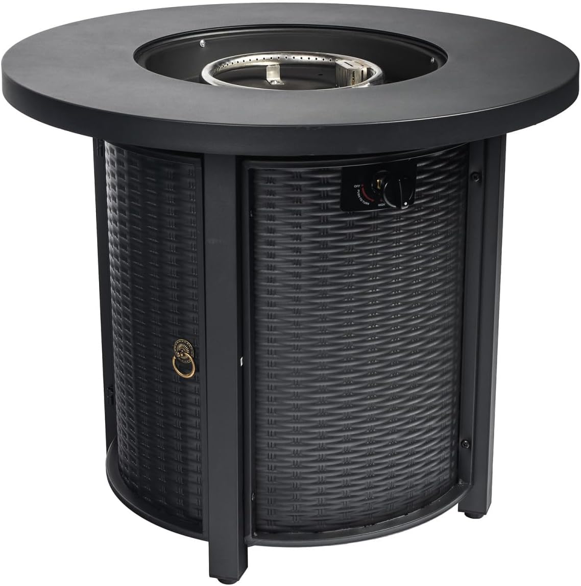 30Inch Propane Round Fire Table 40000Btu Propane Fire Pit Table