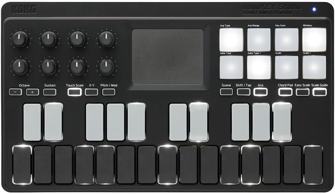 Korg Midi Controller (NANOKEY-ST),Black