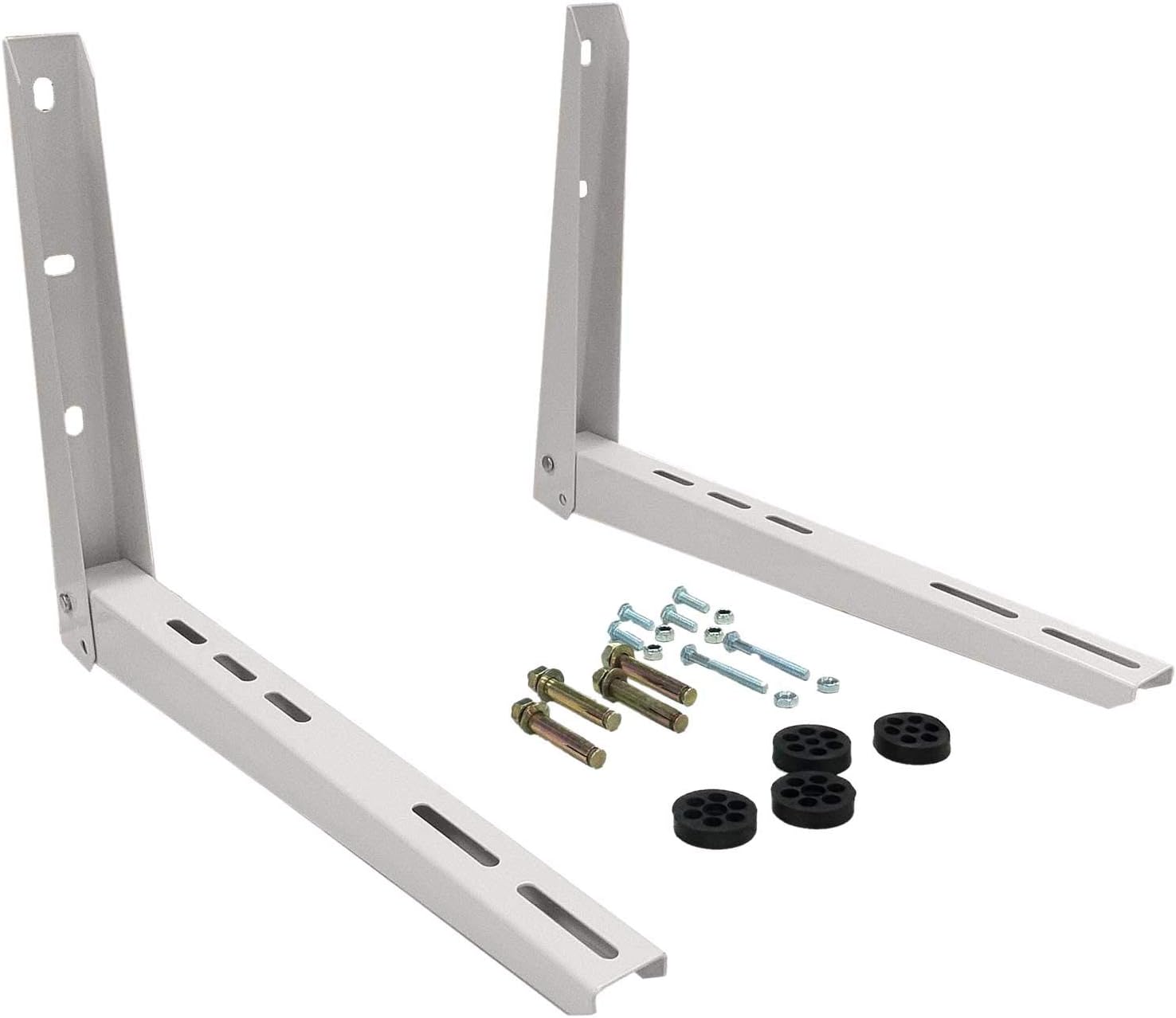 Klimaire 18,000 BTU Light Commercial Ceiling Cassette Inverter Heat Pump System with Installation Kit and Wall Mounting Bracket (208-230V)