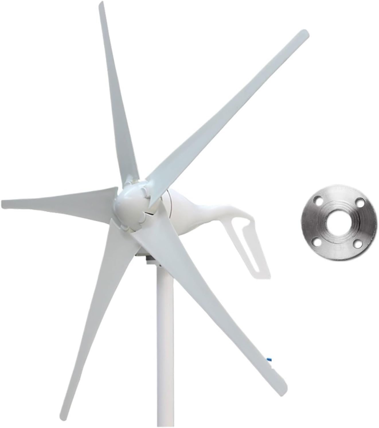 Wind Turbines, 400W 12V/24V Wind Turbine nerator 3/5 Blades Wind nerator Permanent Magnet Alternator Home Use Aeronerator(5,24V)