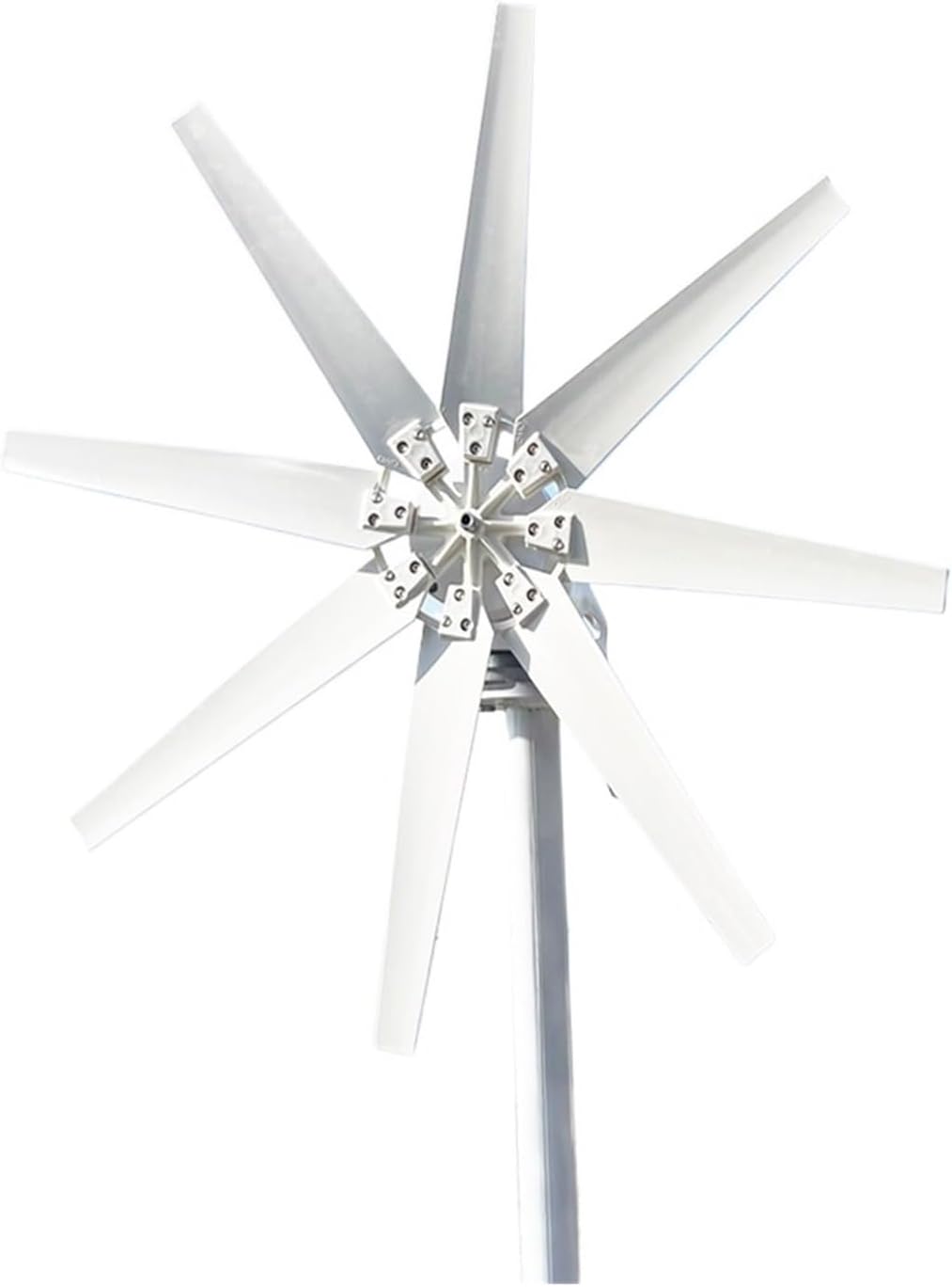 Wind Turbines, 1000W Wind Turbine Generator 12V 24V 48V Free Alternative Energy Windmills 8 Blades Home Use Low Wind Speed Starting Wind Turbines(12V_1000W)