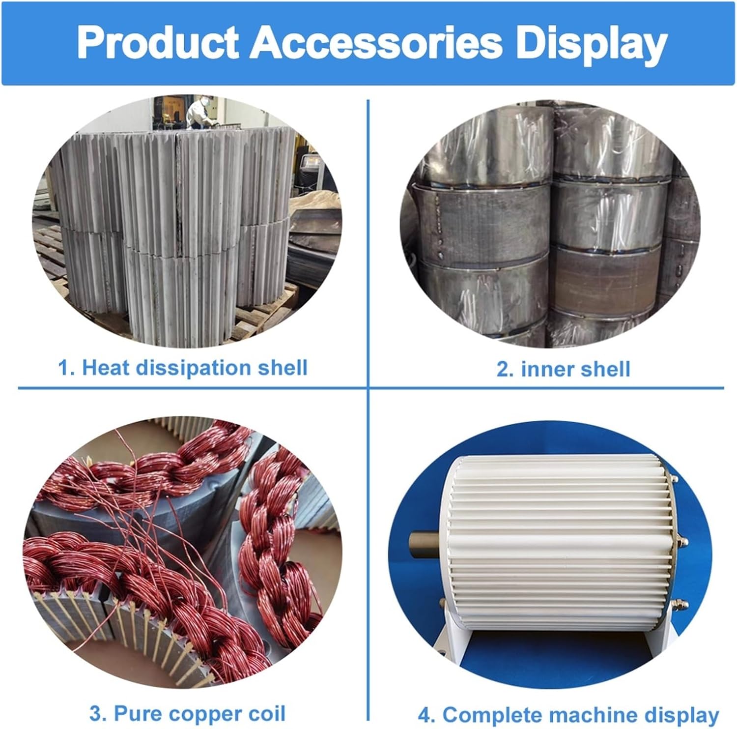 10KW 20KW 30KW Low Speed Permanent Magnet Generator 48V 3 Phase AC tors Use for Motor Drive Water Wind Turbine Low Starting Speed for Home(120V,8KW)