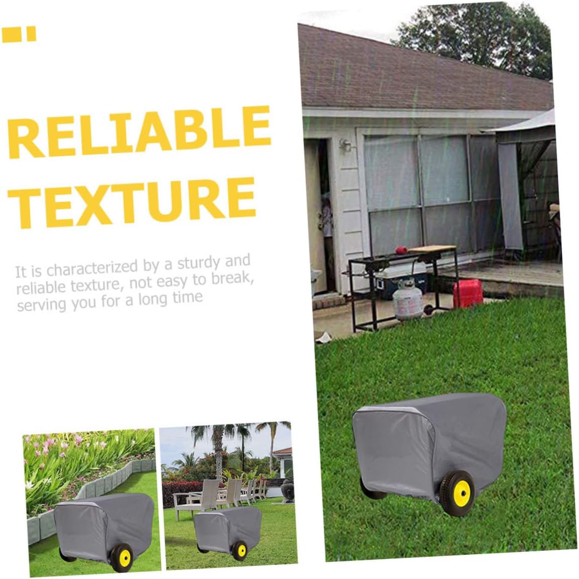 Happyyami 5pcs Motor Cover Home Generators for Home Use Portable Generator Cover Generator Shed Snow Small Generator Protective Cover for Generator Protector Weather Resistance Oxford Cloth