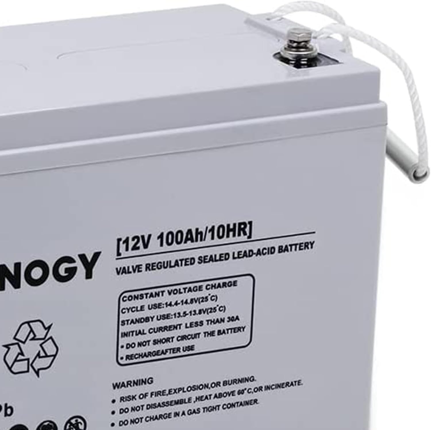 Renogy Rover 40 Amp 12V/24V DC Input MPPT Solar Charge Controller Auto Parameter & Deep Cycle AGM 12 Volt 100Ah Battery, 3% Self-Discharge Rate, 1100A Max Discharge Current