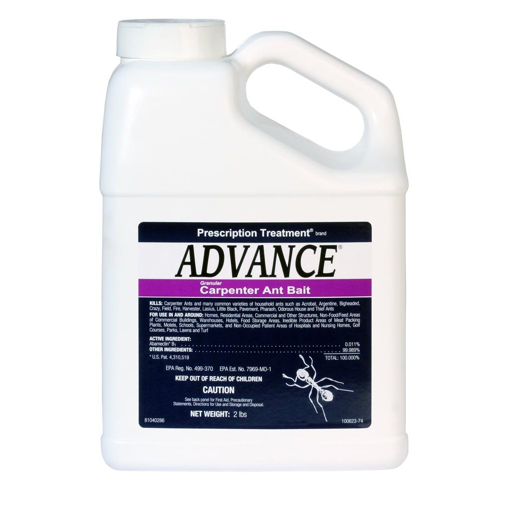 BASF Advance Carpenter Ant Bait Granules, Ready to Use Indoor or Outdoor, Attracts and Controls Ants, 2 lb.