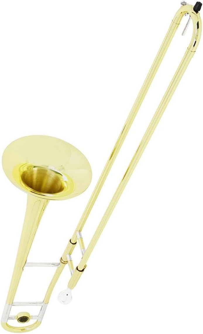 Adult Trombone Instrument Professional Alto Trombone Beginner B Flat Playing Instrument Brass Lacquer Gold