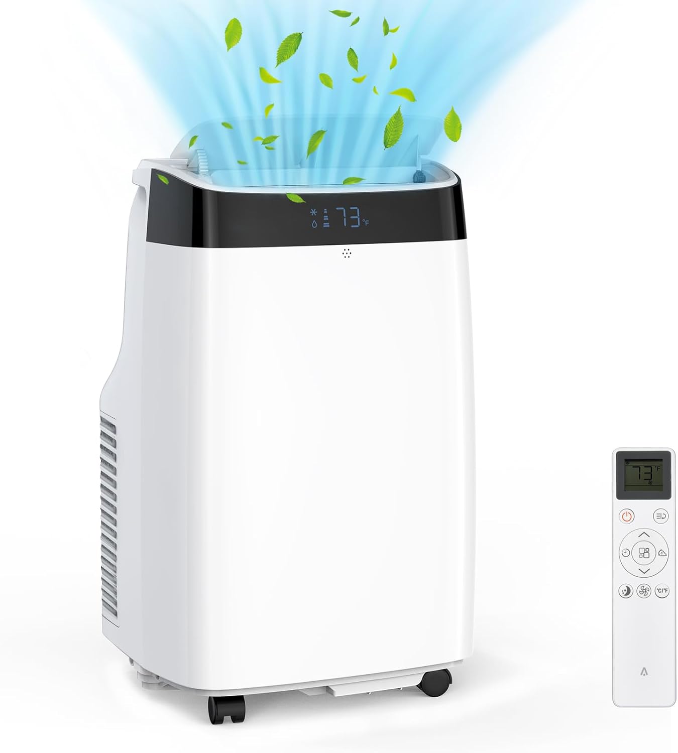 10000 BTU Portable Air Conditioners with Remote Control, 3-in-1 Free Standing Cooling AC Unit with Cooling, Dehumidifier, Fan, Cools Room up to 450 sq.ft, Sleep Mode, 24H Timer