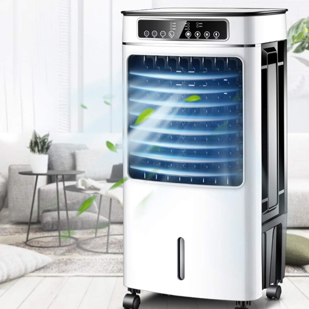Portable Air Conditioner Fan Portable Cooling Fan Single Cold Type With Remote Control Electric Fan Home Small ertical Air Cooler Dormitory Silent Cooling Air Conditioning Fan