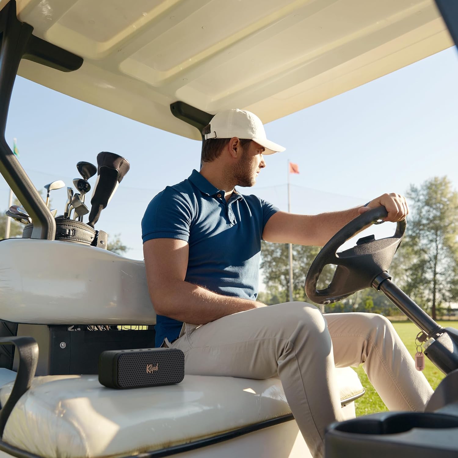 Klipsch Nashville Portable Bluetooth Speaker with a 2.25