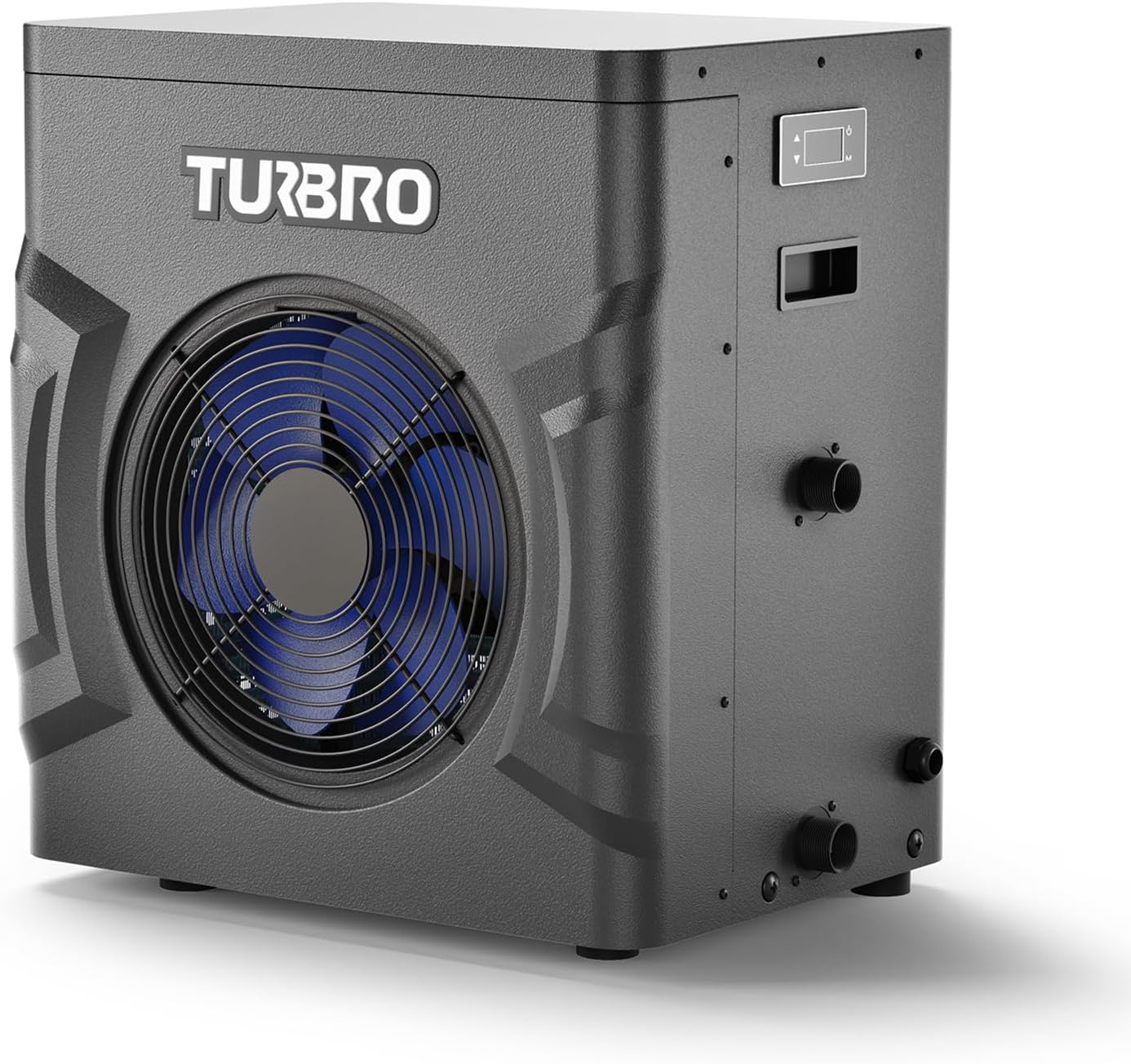 TURBRO Swimming Pool Heat Pump - 20,000 BTU - for Above and In Ground Pools and Spas - High Efficiency, All Electric Heater - No Natural Gas or Propane Needed, Manatee M20