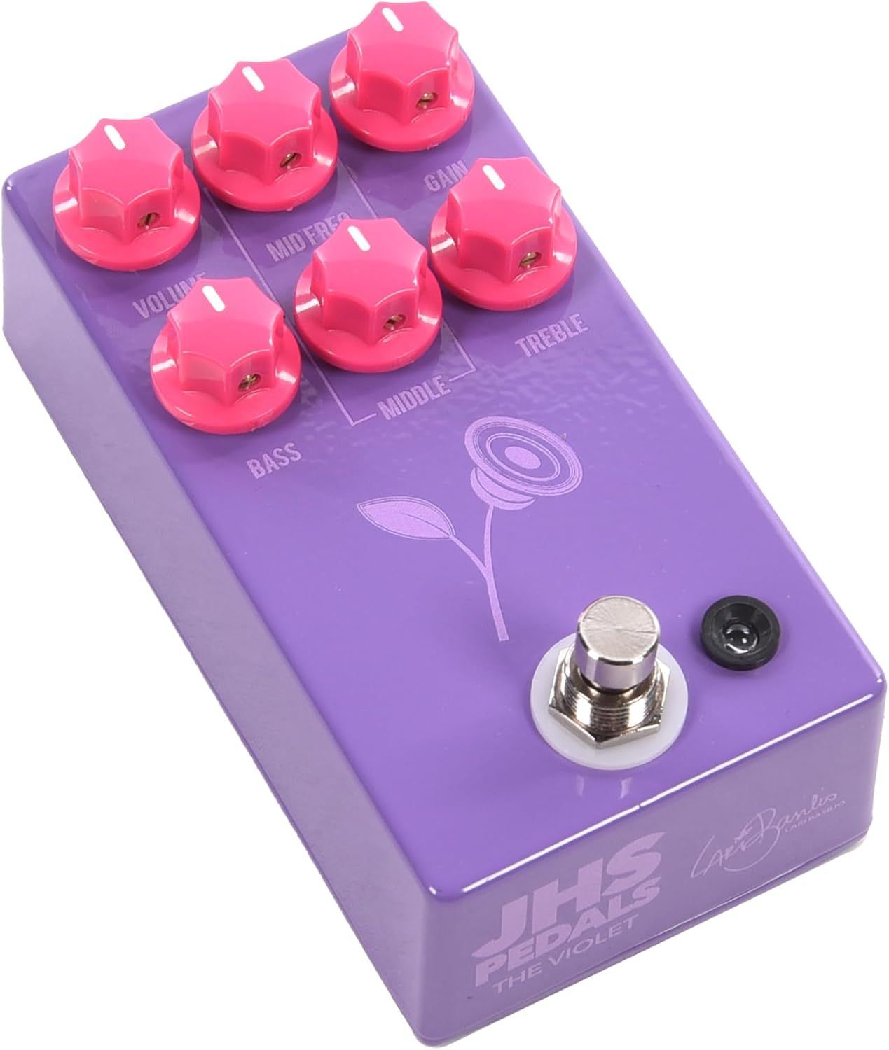JHS Pedals Violet Distortion Pedal, Purple