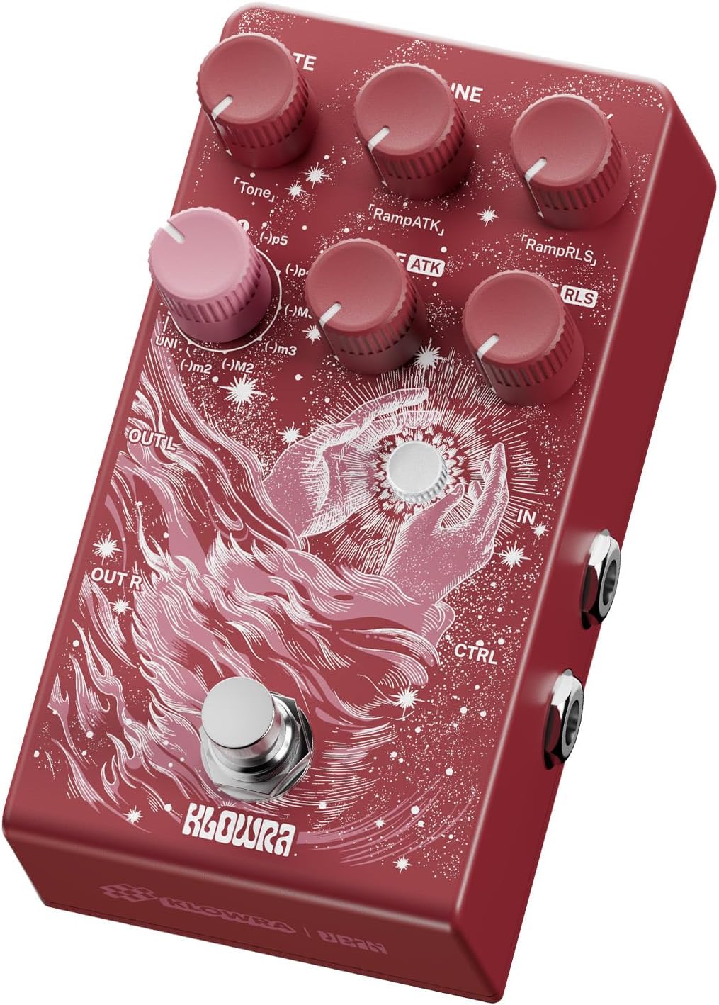 Vein Pitch Shifter Guitar Pedal for Electric Guitar - Polyphonic Pitch Shifting with 17 Shift Drop Types, Microtonal True Stereo, Massive Detune Range, Tighter Tracking, CTRL Control