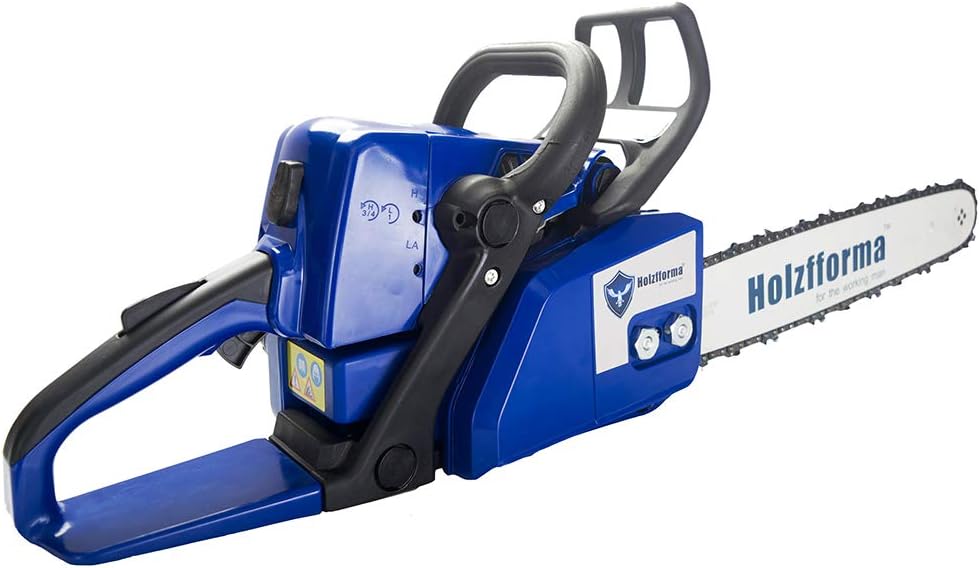 45.4cc Holzfforma® Blue Thunder G255 Gasoline Chain Saw Power Head WT 3/8 LP .050 16 inch 55 DL Guide Bar ＆ 3/8 LP .050 16 inch 55 DL Saw Chain MS250 MS230 MS210 025 023 025 Chainsaw