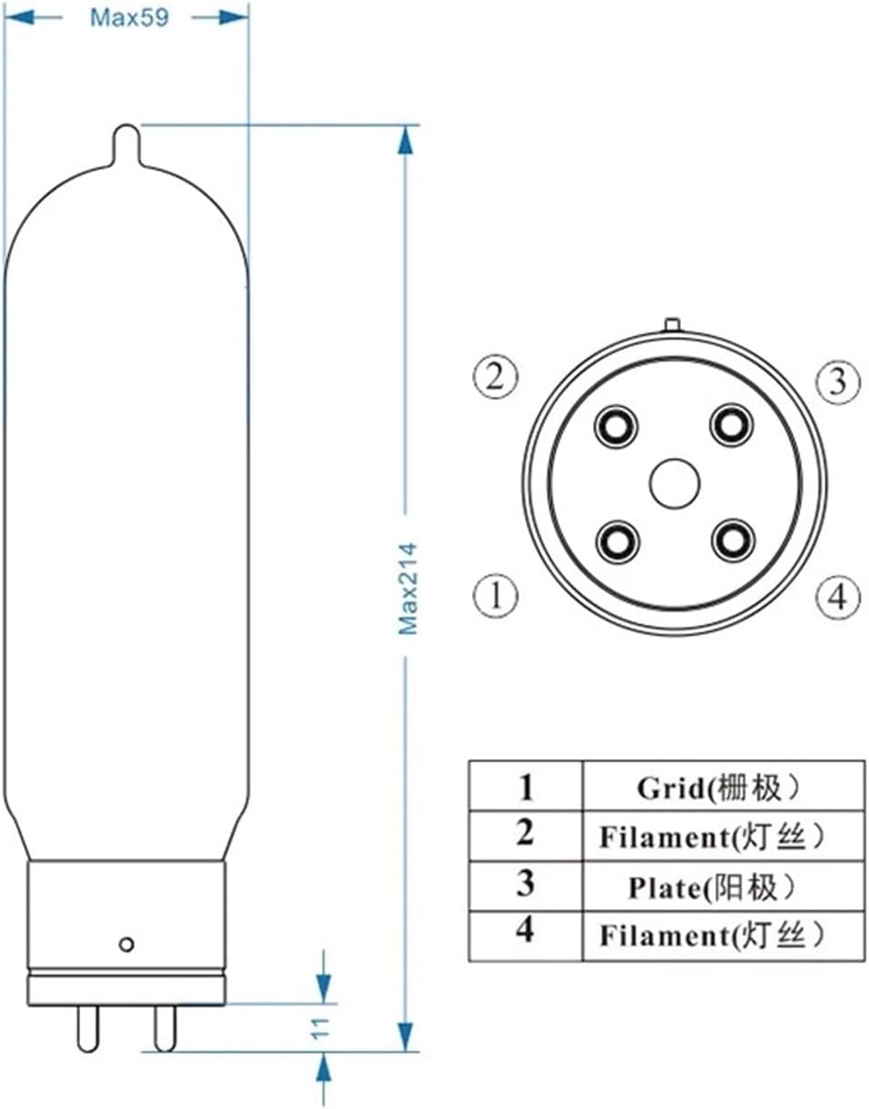 WE845 Vacuum Tube Precision Matching Amplifier(1 pcs)