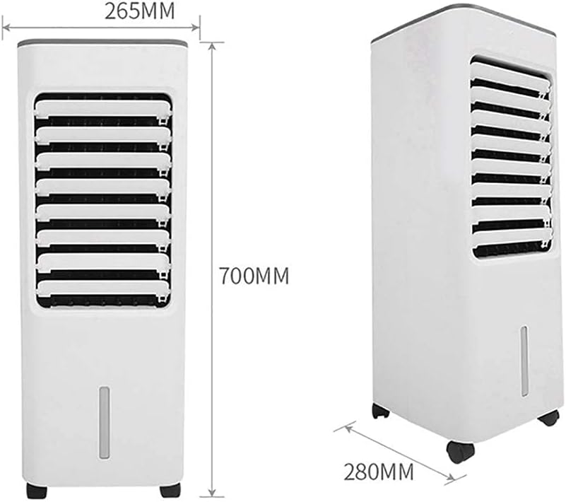 Air Cooler for Home Office Evaporative Coolers Portable Air Conditioner Fan, Evaporative Cooler 3 Fan Speed, Conditioner Super Quiet Humidifier Misting Fan For Home Office Bedroom
