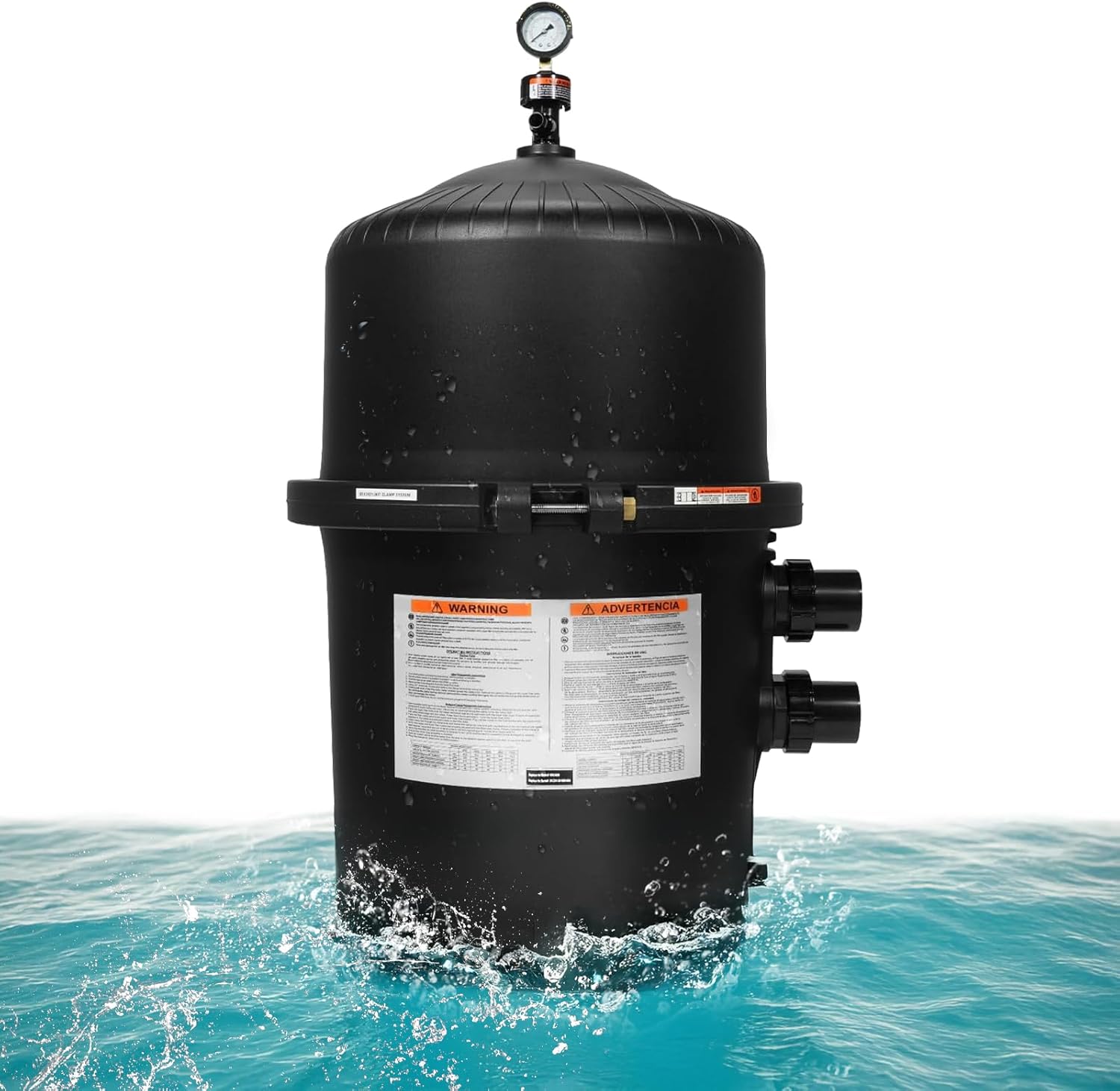 W3C4030 Pool Filter Cartridges, 4-Pack Suitable for 425 sq ft Pools 150 GPM Flow Rate for in-ground Pools and spas C4030