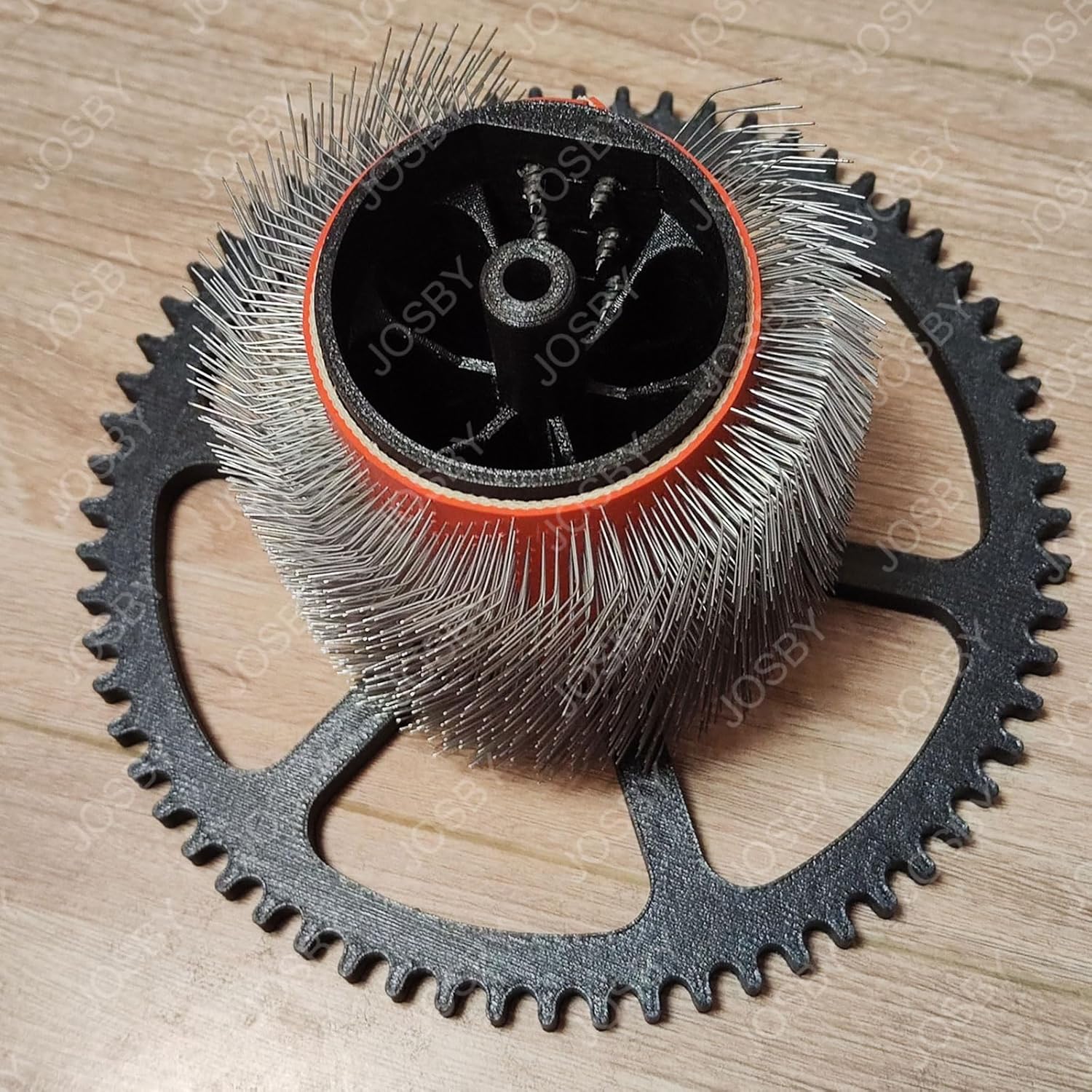 Manual Carder, Hand Crank Wool Combing Machine, Fast Color Mixing, Combing, Spinning, Wool Felt Color Mixer, Fleece Carders, Sheep Fleece Drum Carder, for DIY Craft Make Felt Animals, Handmade